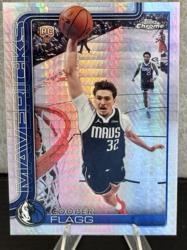 2025-26 Topps Chrome Cooper Flagg Prism Refractor #151