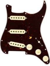 Fender Original '57 / '62 SSS Pre-wired Stratocaster Pickguard - Tortoise Shell