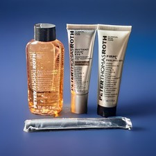 Peter Thomas Roth Clinical Skin Care Mini Set Cleanser Eye Exfoliant SPF 30