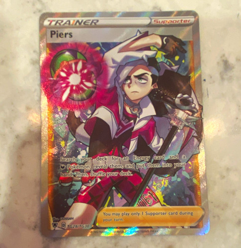 Piers TG28/TG30 Astral Radiance Trainer Gallery Full Art Holo Ultra Rare (EN)