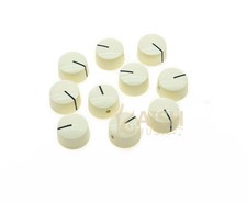 12 Pcs Ivory Vintage Style Barrel Guitar AMP Amplifier Knobs fits Fender AMP