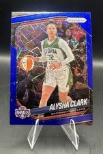 Alysha Clark Blue Velocity Prizm #129 2025 Panini WNBA Prizm Basketball Mystics