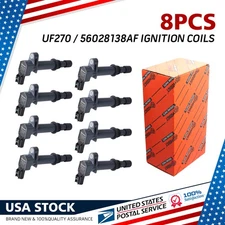 8Pc OEM Ignition Coil For Dodge Jeep Mitsubishi 02-09 3.7L V6 UF270 56028138 USA