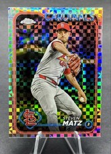 2024 Topps Chrome Update Series - Steven Matz #USC146 X-Fractor Parallel