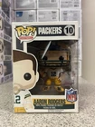 Funko Pop NFL Aaron Rodgers Green Bay Packers #10 Away Jersey 🔥 🔥