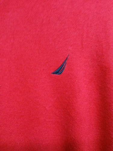 Nautica Men’s Long sleeve Red NAVTECH Jumper - Cotton - Size XXL - Bild 4 von 9