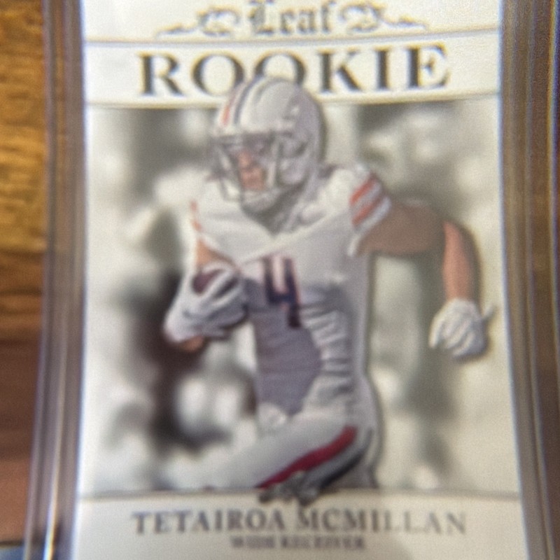 Leaf 2024 Rookie RA-46 Tetairoa McMillan Arizona Wildcats Football Card