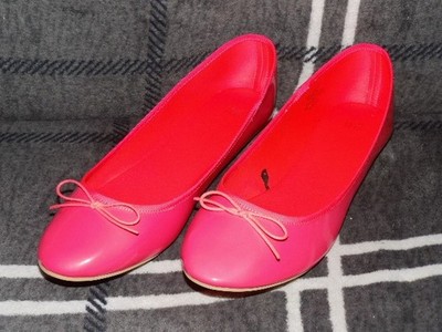 H&M Ballerinas Lack pink Gr. 41