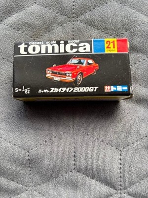 [Black Box Tomica] No.21 Nissan Skyline 2000GT Old Tomica