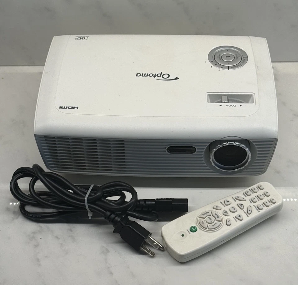 Optoma HD66 DLP Projector 2500 Lumens PC 3D Ready HD - Image 2 of 4