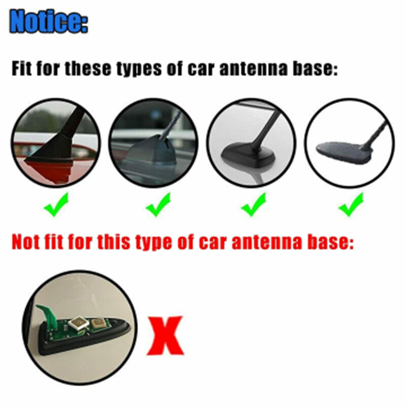 For Hyundai Kona 2018-23 AM FM Signal Shark Fin Roof Radio Aerial ...