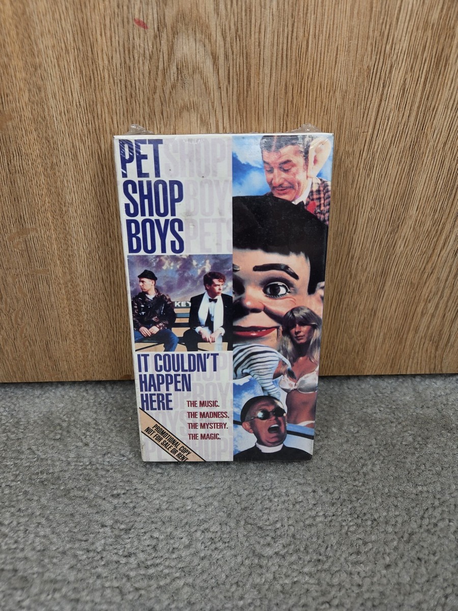 ペット・ショップ・ボーイズ PET SHOP BOYS プロモーション VHS Pet Shop Boys - It Couldnt Happen Here (VHS, 1992) for sale