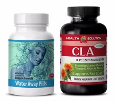 Metabolism enzyme balance - WATER AWAY – CLA COMBO - cla bodybuilding