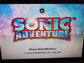 Dreamcast Sonic Adventure Console Starter Set Bundle VMU Batteries Tested SEGA