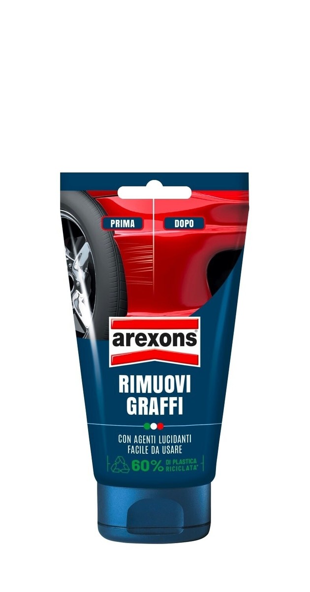 Rimuovi Graffi Platinum Pasta Abrasiva Auto 100ml Con Spugna Togli Graffi