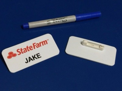 #ad #ad Jake State Farm Costume Badge $11.95