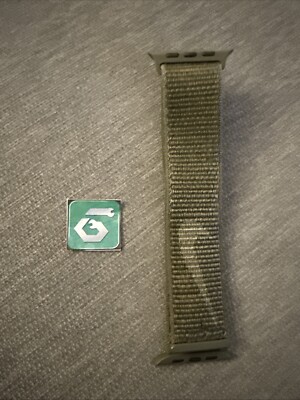 Apple Watch Nike Sport Loop 45mm (42/44/46/49) OEM Swoosh Cargo Khaki Used