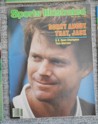 PGA Vtg Sports Illustrated x 6~ TOM WATSON & GARY PLAYER - Picture 6 of 7