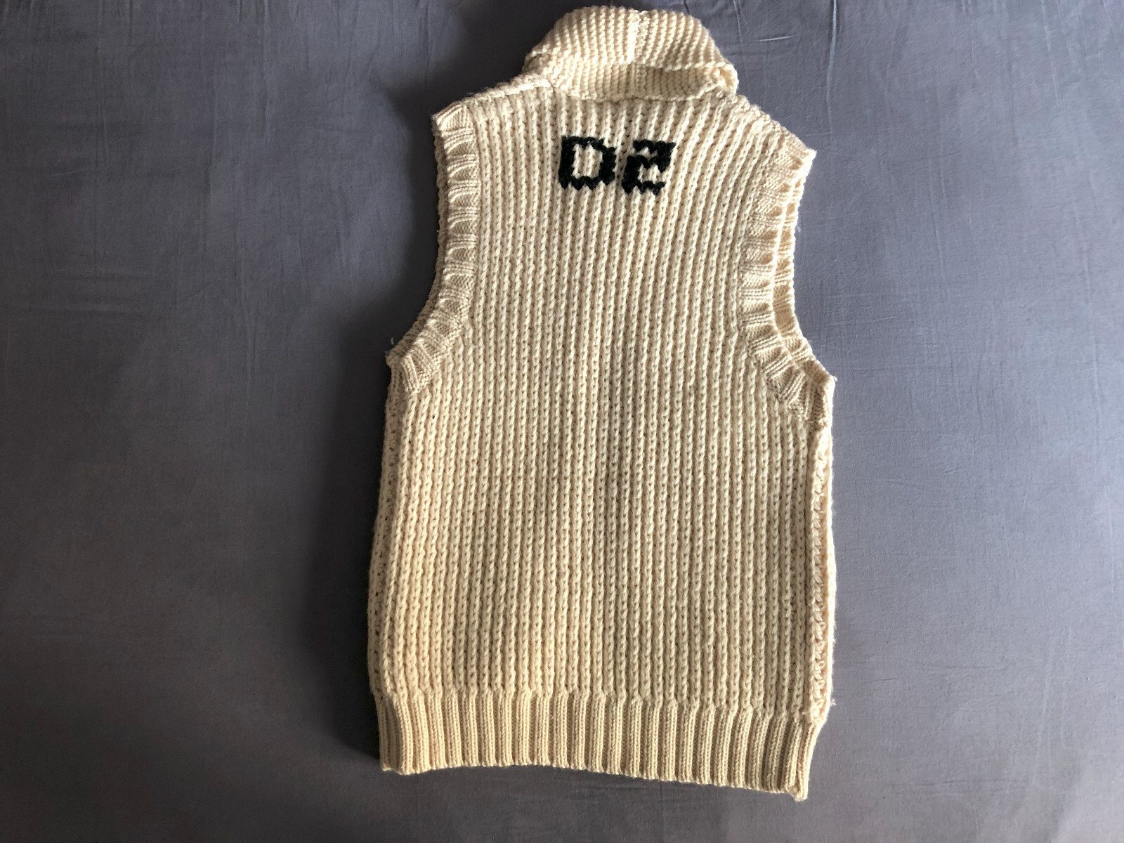 RRP €800 DSQUARED sleeveless Knit sweater vest 71YT013 size M image 2