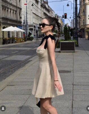 zara beige mini dress ZARA ZW COLLECTION SS24 BEIGE SIDE RUCHED MINI DRESS sz M Collection 2024
