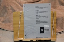 Macotta Polyform Brochure 1967 ? 4pg Vintage MCM photo brochure