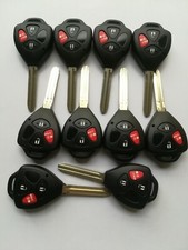 10pcs Remote Key Shell For Toyota 4runner Rav4 Scion Xb Toyota Yaris Hyq12bby