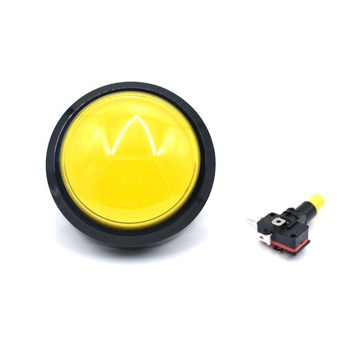 100mm Arcade Button LED Dome Illuminated with Microswitch Pop Music JAMMA MAME - Picture 39 of 42