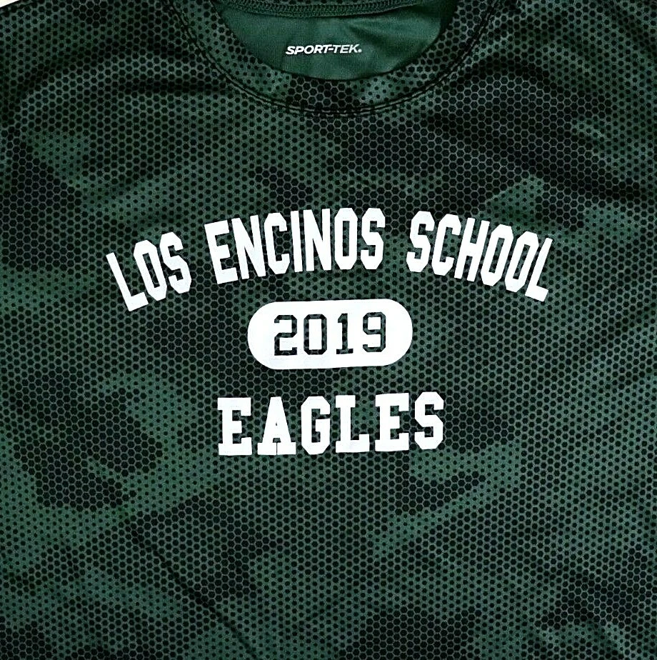 Camiseta Los Encinos School Eagles Juvenil XL Sport-Tek 100% Poliéster Activo Foto 2 de 4