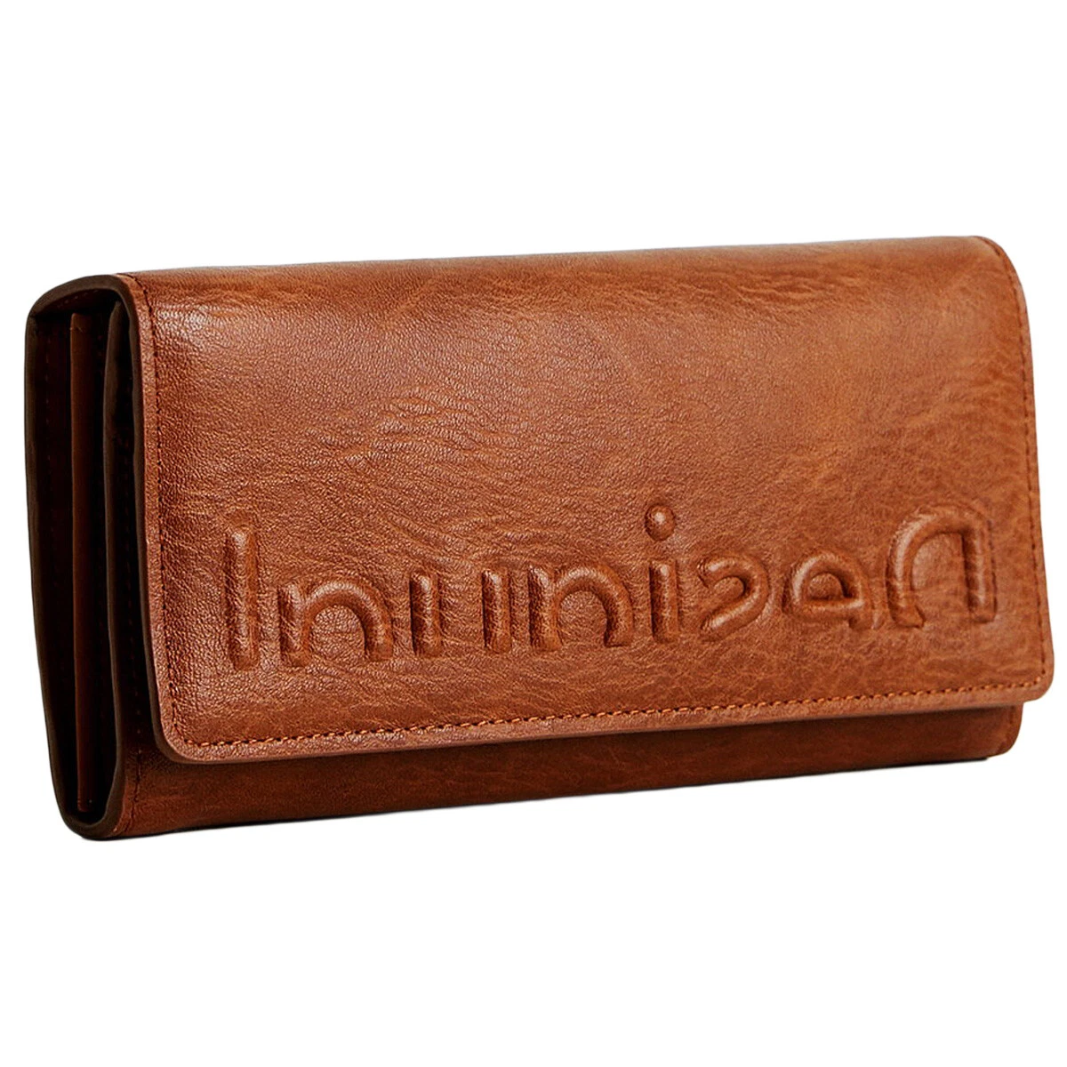 Desigual Damen Geldbörse Portemonnaie Portmonee Mone Half Logo 