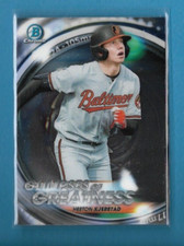 2020 Bowman Draft Chrome HESTON KJERSTAD Glimpses of Greatness Insert #GOG-HK