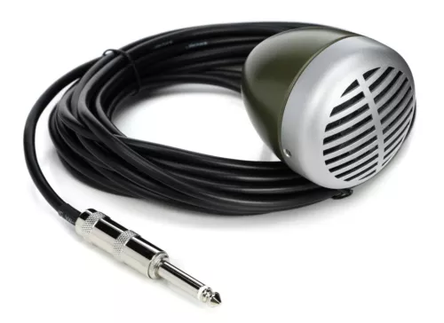 Shure 520DX ""Green Bullet"" Harmonica Harp Dynamic Microphone