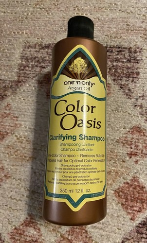 6 X One 'N Only Argan Oil Color Oasis Clarifying Shampoo Removes Build New - Picture 2 of 5