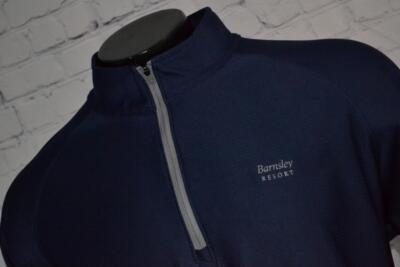 44487-a Under Armour Golf Pullover Shirt Gym Workout Blue Size 2XL Adult Mens