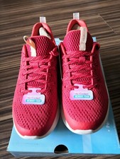 Image of Ladies Skechers Ultra Flex Sneakers trainer LACES up size 2 new boxed