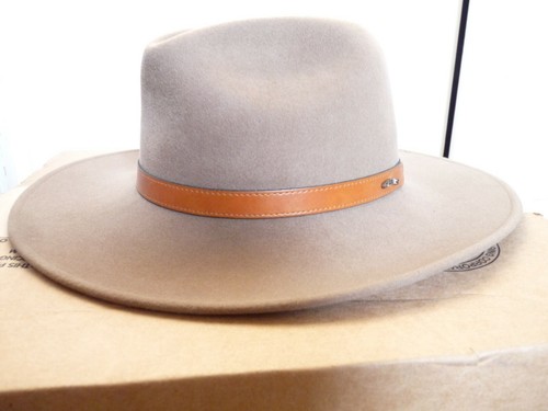 Orvis Cowboy Style Hat 100% Wool Felt 7 
