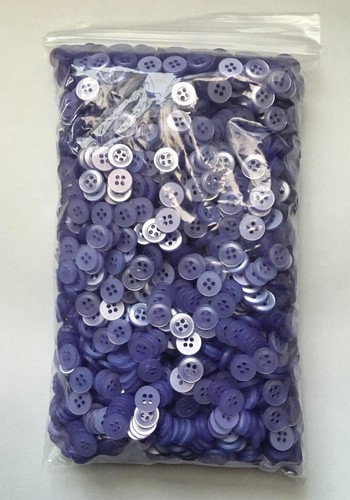 Tiny Buttons Small Pearl Effect 11mm (18L) Pack Sizes Colour Choice 4 Hole - Picture 22 of 32