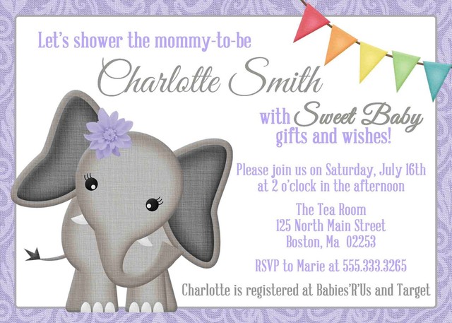 personalized elephant baby gifts