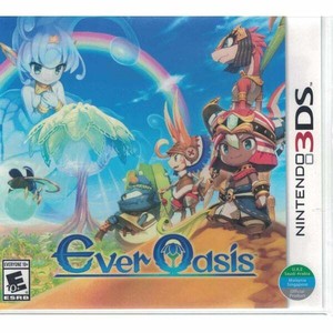 Ever Oasis Nintendo 3ds Action Rpg Explore Deserts Caves Dungeons Puzzles New Ebay