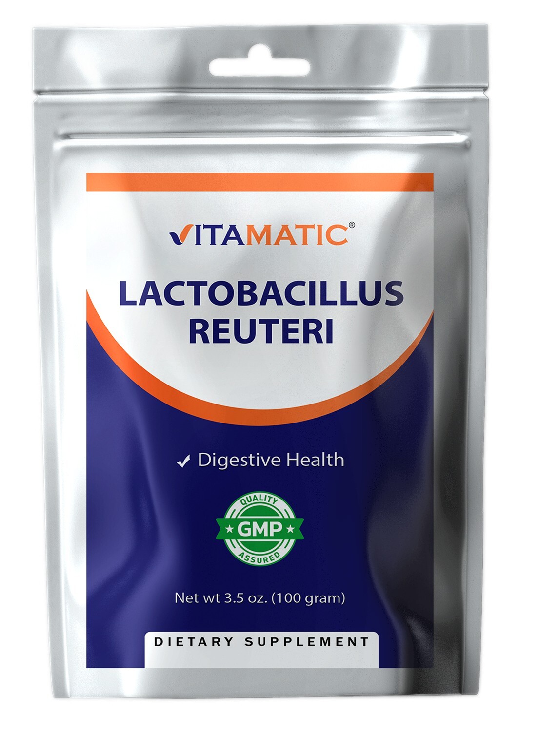 Vitamatic Lactobacillus Reuteri Probiotic Powder - Digestive Support - 100 Gr