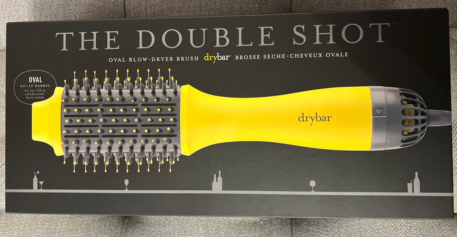 NIB Drybar Double Shot Oval Blow Dryer Brush Volume