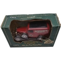 Vintage Ertl 1932 Ford Panel Delivery Bank Anheuser-Busch Die Cast 1/25 Scale