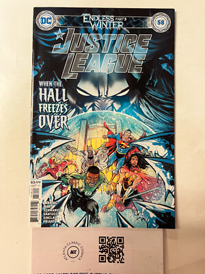 Justice League #58 NM DC Comic Book Superman Batman Wonder Woman Flash 4 MS46