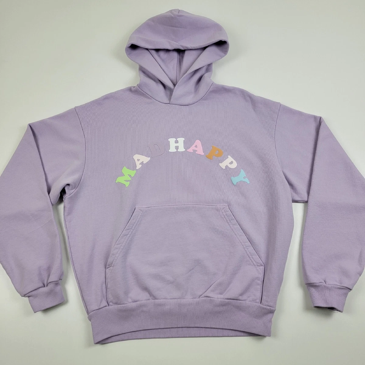 Madhappy Multicolored Center Logo Light Purple Hoodie Pullover Men's XS  NWOT | eBay