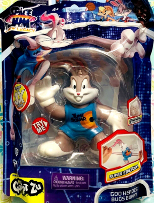 HEROES OF GOO JIT ZU Space Jam A New Legacy BUGS BUNNY Stretch Toy