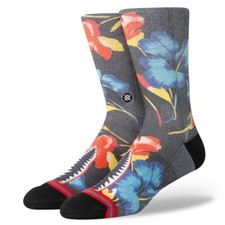 Stance Seymour Casual Poly Crew Socks Tropical Multicolor A555A23SEY Men's NEW