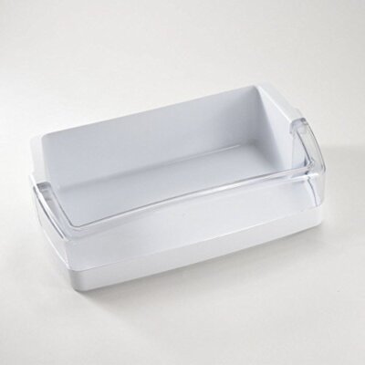 LG 5005JJ2022A LG Electronics Refrigerator Door Shelf/Bin, White with Clear Trim