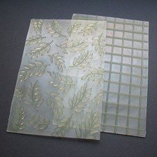 Sculpey Studio Texture Makers - Ferns & Squares