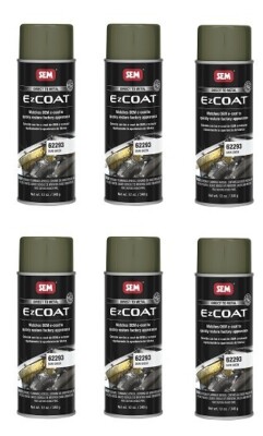 SEM 62293 EZ Coat Dark Green Direct To Metal Spray Paint (6 Pack