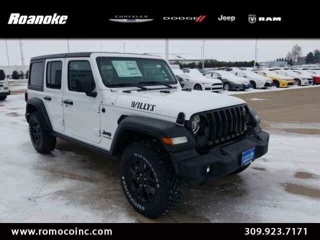 2020 Jeep Wrangler Unlimited 2020 Jeep Wrangler Unlimited 10 Miles Bright White Clearcoat 4D Sport Utility 3.
