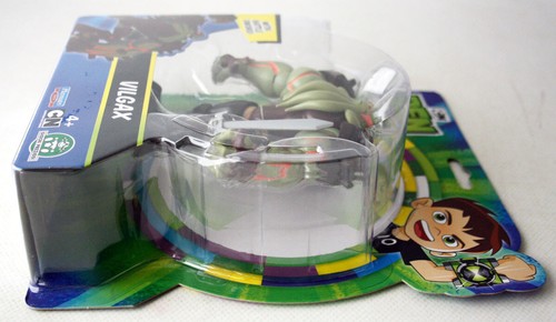 2019 BEN 10 VILGAX FIGURE WITH BATTLE SWORD CARTOON NETWORK PLAYMATES NEW SEALED - Picture 6 of 8
